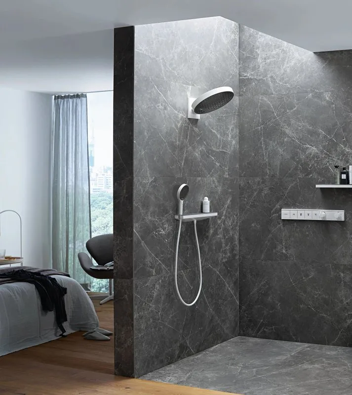 Душевой гарнитур Hansgrohe Rainfinity 26852700 Sancos — официальный сайт