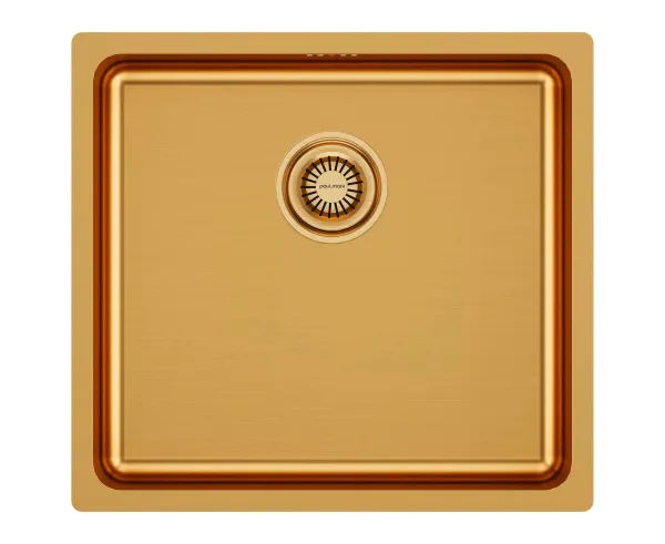 Мойка кухонная Paulmark Vista PM304844-BG, брашированное золото Sancos — Оригинал