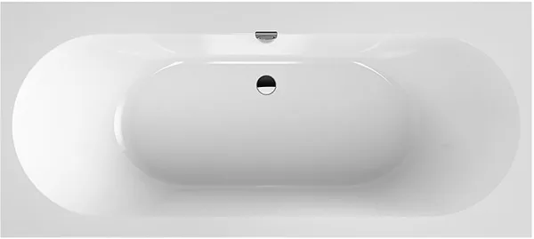 Акриловая ванна Villeroy & Boch Oberon 2.0 UBQ170OBR2DV-01 170x75 см, встраиваемая, цвет альпийский  Sancos — Оригинал