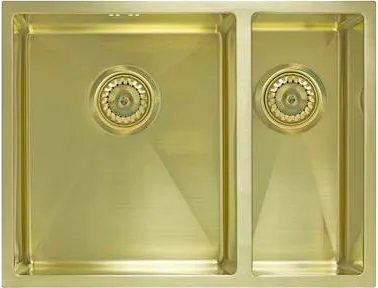 Мойка кухонная Seaman Eco Marino SME-575DR-GS.A R, gold satin Sancos — Оригинал