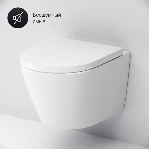 Унитаз подвесной AM.PM Sense C741701SC Sancos — Оригинал