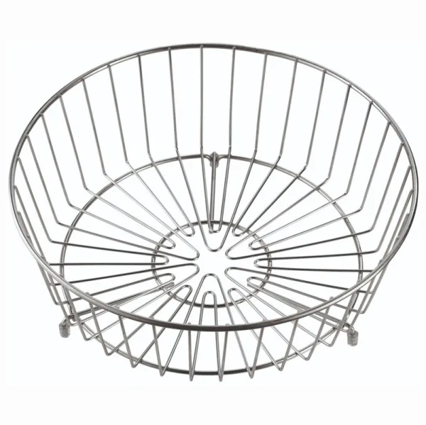 Корзина для мойки Alveus CHR 340x125, нержавеющая сталь, круглая Sancos — Оригинал