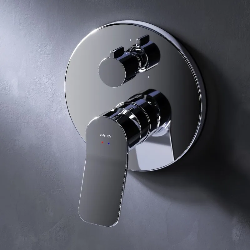 Встраиваемый смеситель AM.PM X-Joy F85A55000 С ВНУТРЕННЕЙ ЧАСТЬЮ, хром Sancos — официальный сайт