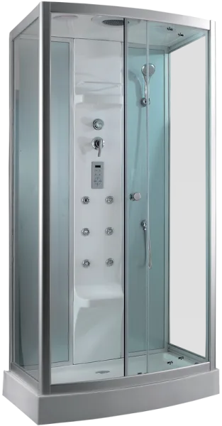 Душевая кабина Timo Lux TL-1501, с сиденьем Sancos — Оригинал