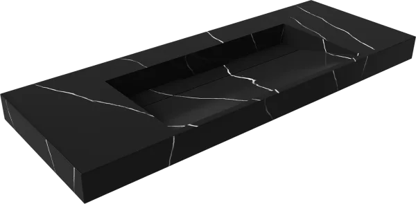 Раковина Armadi Art Flat Nero Marquina 120 Sancos — Оригинал