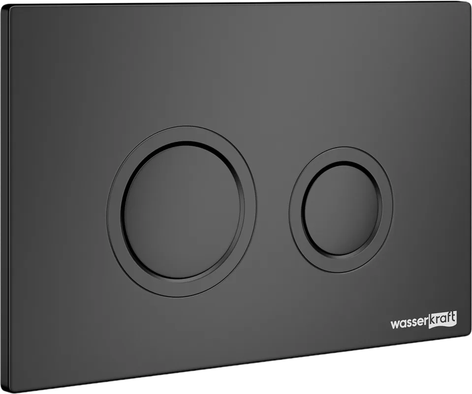Система инсталляции для унитазов Wasserkraft Vils 56TLT.010.ME.MB01, с кнопкой смыва матовой черной Sancos — официальный сайт