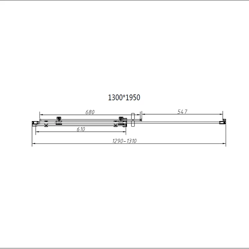 Душевой уголок Vincea Como-N VSR-4CN9013CGB 130х90, профиль матовый черный, стекло тонированное серо Sancos — официальный сайт