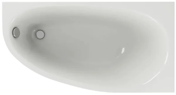 Акриловая ванна AQUATEK Дива DIV170-0000003 R без опоры 170x90 см, угловая, правая, пристенная Sancos — Оригинал