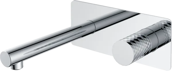 Смеситель для раковины Boheme Stick 125-CRCR С ВНУТРЕННЕЙ ЧАСТЬЮ, chrome, diamond chrome Sancos — Оригинал