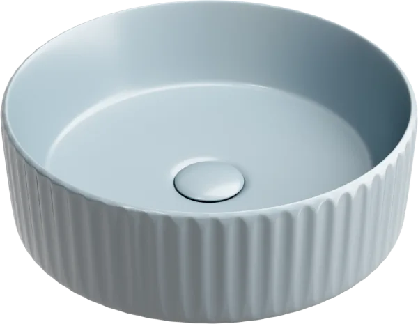 Накладная раковина Ceramicanova Element CN6057MHL серо-голубая матовая Sancos — Оригинал