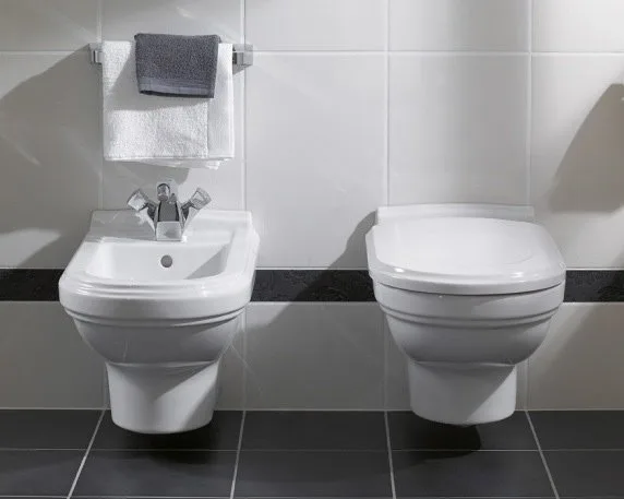 Крышка-сиденье Villeroy & Boch Hommage 8809 S6 R1 белый альпин, с микролифтом, петли латунь Sancos — официальный сайт