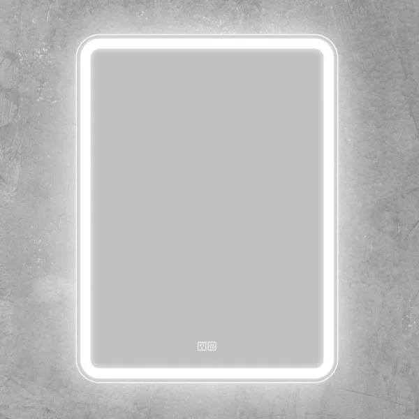 Зеркало BelBagno SPC-MAR-600-800-LED-TCH-WARM с подогревом Sancos — Оригинал