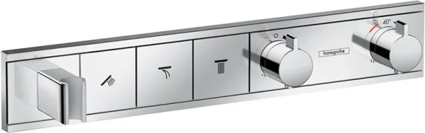 Термостатический смеситель встраиваемый Hansgrohe RainSelect 15356000, для душа Sancos — Оригинал