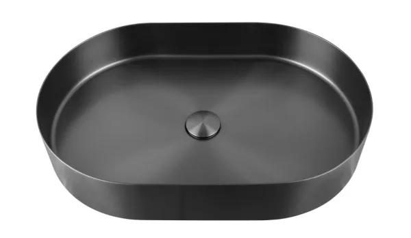 Накладная раковина AltroBagno Eterno 001026 MtGr оружейная сталь Sancos — Оригинал