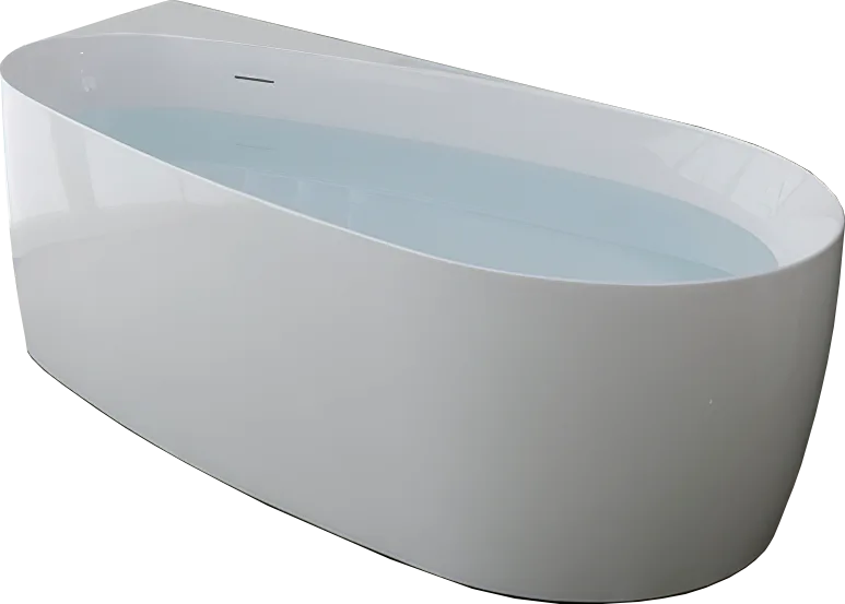 Акриловая ванна Allen Brau Priority 2 170x80 см, пристенная, белая матовая, овальная, на ножках, со  Sancos — официальный сайт