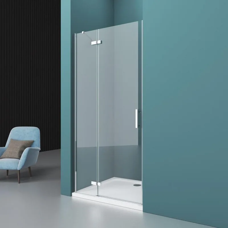 Душевая дверь в нишу BelBagno Kraft B-12-60/40-C-Cr L Sancos — официальный сайт