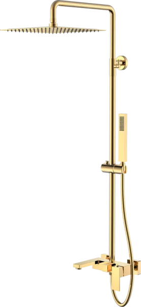 Душевая стойка Boheme Qubic 478-G, shinny gold Sancos — Оригинал