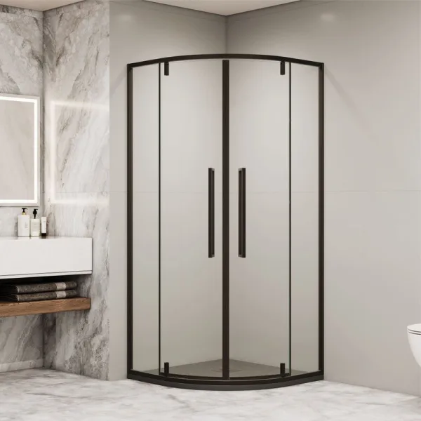 Душевой уголок RGW Stilvoll SV-53 B 90x90x200 профиль черный Sancos — Оригинал