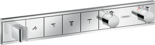 Термостатический смеситель встраиваемый Hansgrohe RainSelect 15357000, для душа, хром Sancos — Оригинал