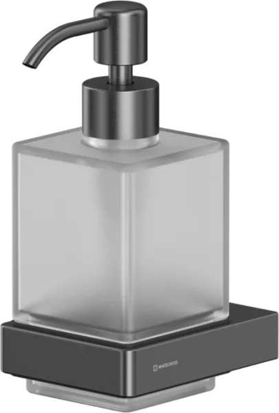 Дозатор WHITECROSS Cubo CU2440GM оружейная сталь Sancos — Оригинал
