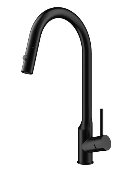 Смеситель для кухни Wonzon & Woghand WW-A21252-MB матовый черный Sancos — Оригинал