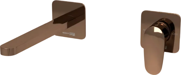 Смеситель для раковины Wasserkraft Asphe A7751.289 С ВНУТРЕННЕЙ ЧАСТЬЮ, розовое золото Sancos — Оригинал