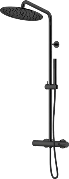 Душевая стойка Gattoni Circle One 9095/PDNO, nero opaco Sancos — Оригинал
