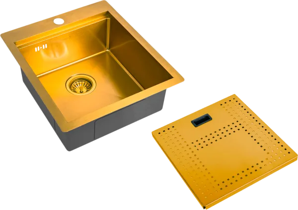 Мойка кухонная Zorg Master N-4552 Bronze Sancos — Оригинал