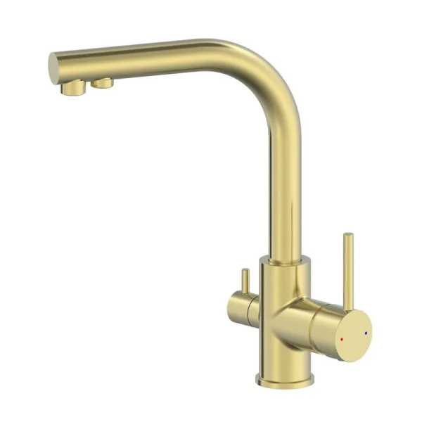 Смеситель для кухни Wonzon & Woghand WW-88458005-BG брашированное золото Sancos — Оригинал