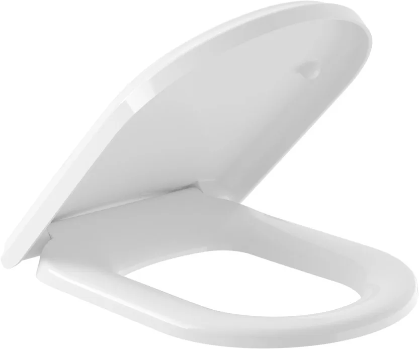 Крышка-сиденье Villeroy & Boch Hommage 8809S1R1 альпийский белый, с микролифтом, петли хром Sancos — официальный сайт