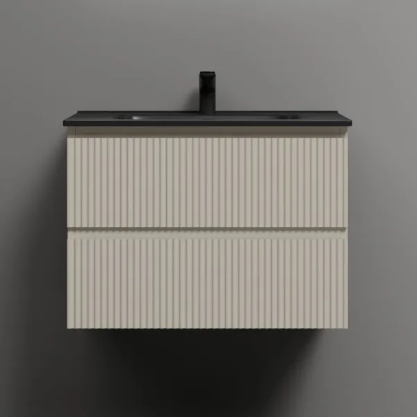 Тумба с раковиной Sancos Snob R 70 beige soft, раковина CN7007MB Sancos — Оригинал