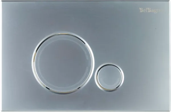 Кнопка смыва BelBagno Sfera BB016-SR-CHROME.M хром матовый Sancos — Оригинал