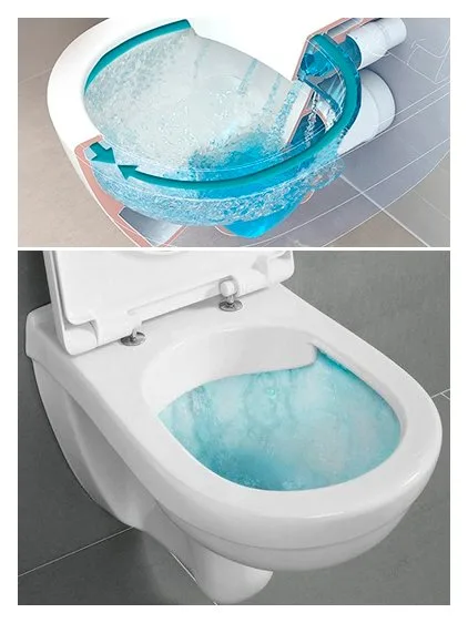 Унитаз подвесной Villeroy & Boch Venticello 4611 R0 01 Sancos — официальный сайт
