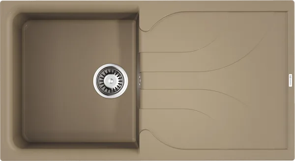 Мойка кухонная Omoikiri Yasugata 100-CH шампань Sancos — Оригинал