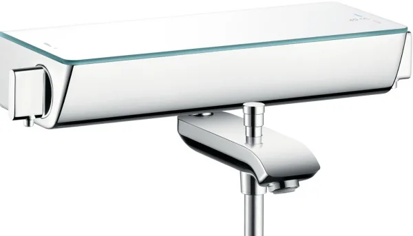 Термостатический смеситель Hansgrohe Ecostat Select 13141400, для ванны с душем Sancos — Оригинал