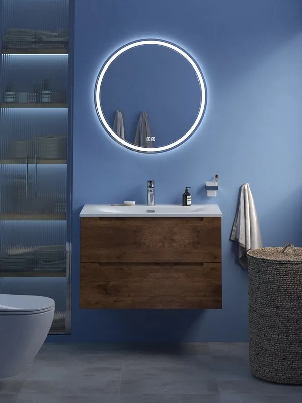 Тумба под раковину без столешницы BelBagno Etna 90 rovere moro Sancos — официальный сайт