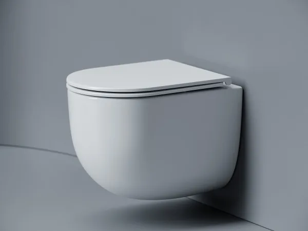 Унитаз подвесной Ceramicanova Voga CN4012T белый  Sancos — Оригинал