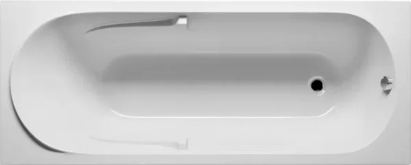 Акриловая ванна Riho Future XL B075001005 без опоры 190x90 см, пристенная, белая Sancos — Оригинал