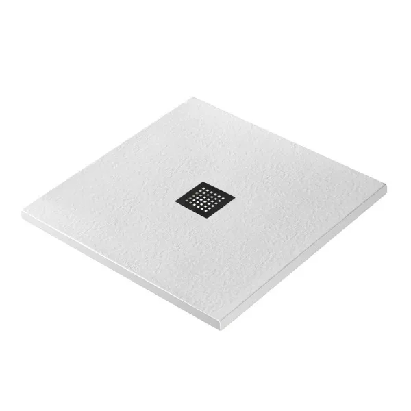 Поддон для душа BelBagno Uno TRAY-MR-UNO-A-90-35-W-NO 90х90, белый, с сифоном Sancos — Оригинал