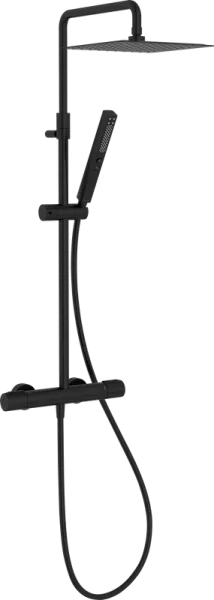 Душевая стойка Jacob Delafon Metro E26595-BL, черная Sancos — Оригинал