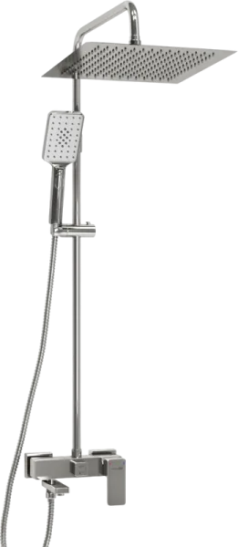 Душевая стойка Wasserkraft Aller A177.118.126.010.CH, хром Sancos — Оригинал