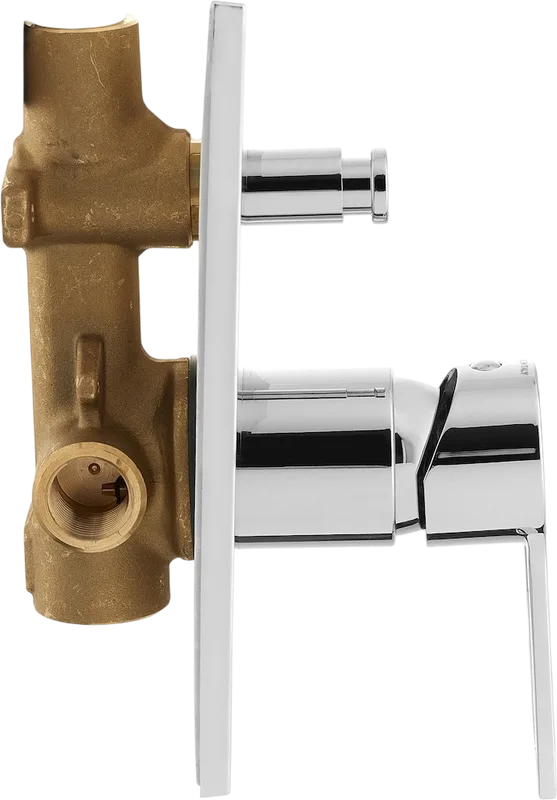 Комплект для ванной Paffoni Ringo KITRIN015CR105 С ВНУТРЕННЕЙ ЧАСТЬЮ, верхний душ 20 см, хром Sancos — официальный сайт