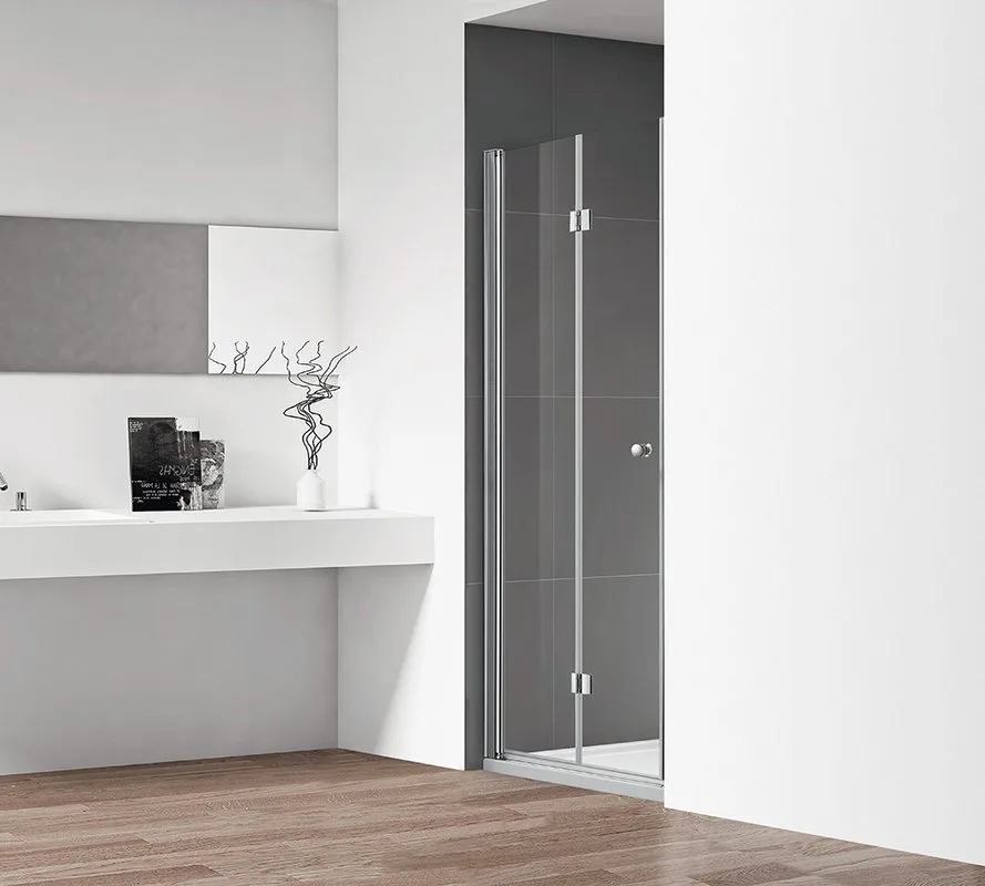 Душевая дверь в нишу Cezares Eco O-BS-12-90-C-Cr Sancos — официальный сайт