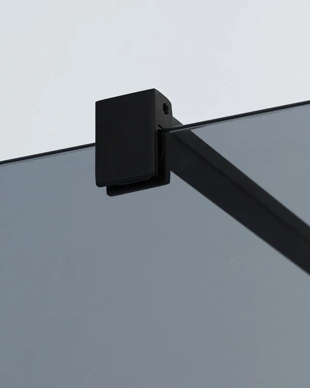 Душевая перегородка Cezares Liberta -L-2-90-GR-NERO Sancos — официальный сайт