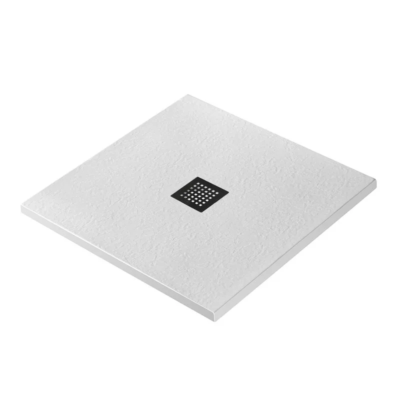 Поддон для душа BelBagno Uno TRAY-MR-UNO-A-80-35-W-NO 80х80, белый, с сифоном Sancos — официальный сайт