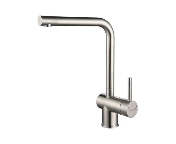 Смеситель для кухни Paulmark Spring Sp212067-BS, брашированная сталь Sancos — Оригинал