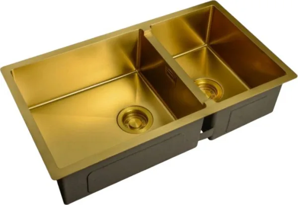 Мойка кухонная Zorg Light ZL R 780-2-440 BRONZE Sancos — Оригинал
