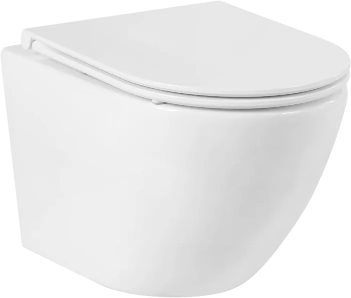 Унитаз подвесной BelBagno Sfera-r BB046CHR BB870SC с микролифтом, безободковый, глянцевый белый Sancos — официальный сайт