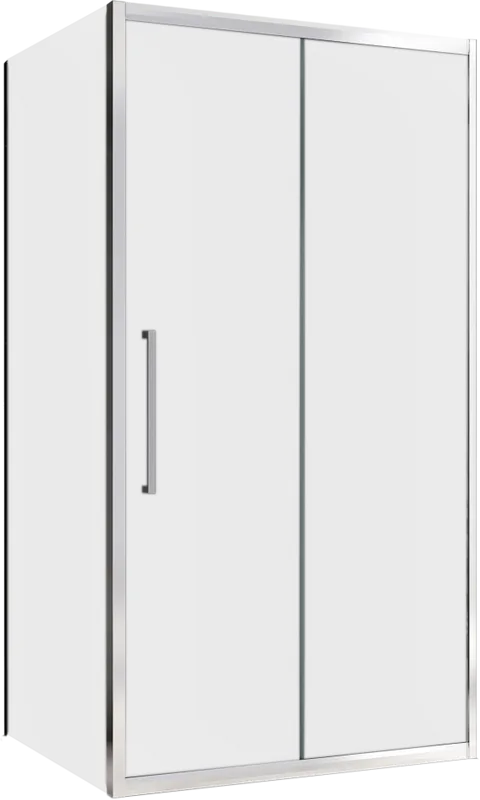 Душевой уголок Abber Schwarzer Diamant AG30120MH-S50M 120x50, профиль хром, стекло матовое Sancos — официальный сайт