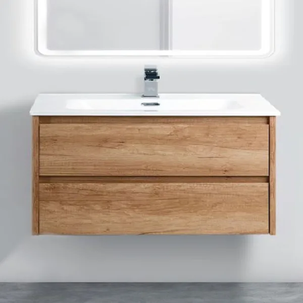 Тумба под раковину без столешницы BelBagno Kraft 39 80 rovere nebrasca nature Sancos — Оригинал